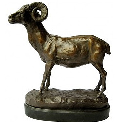 bronze animalier bouquetin (1)